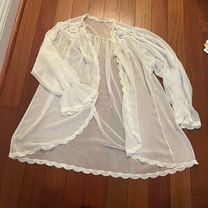 Vintage Bridal Sheer Jacket